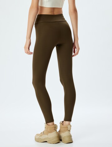 Koton Skinny Leggings in Brown