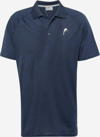 HEAD Performance shirt in Blue: front