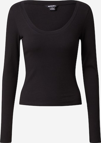 Monki Shirt in Black: front