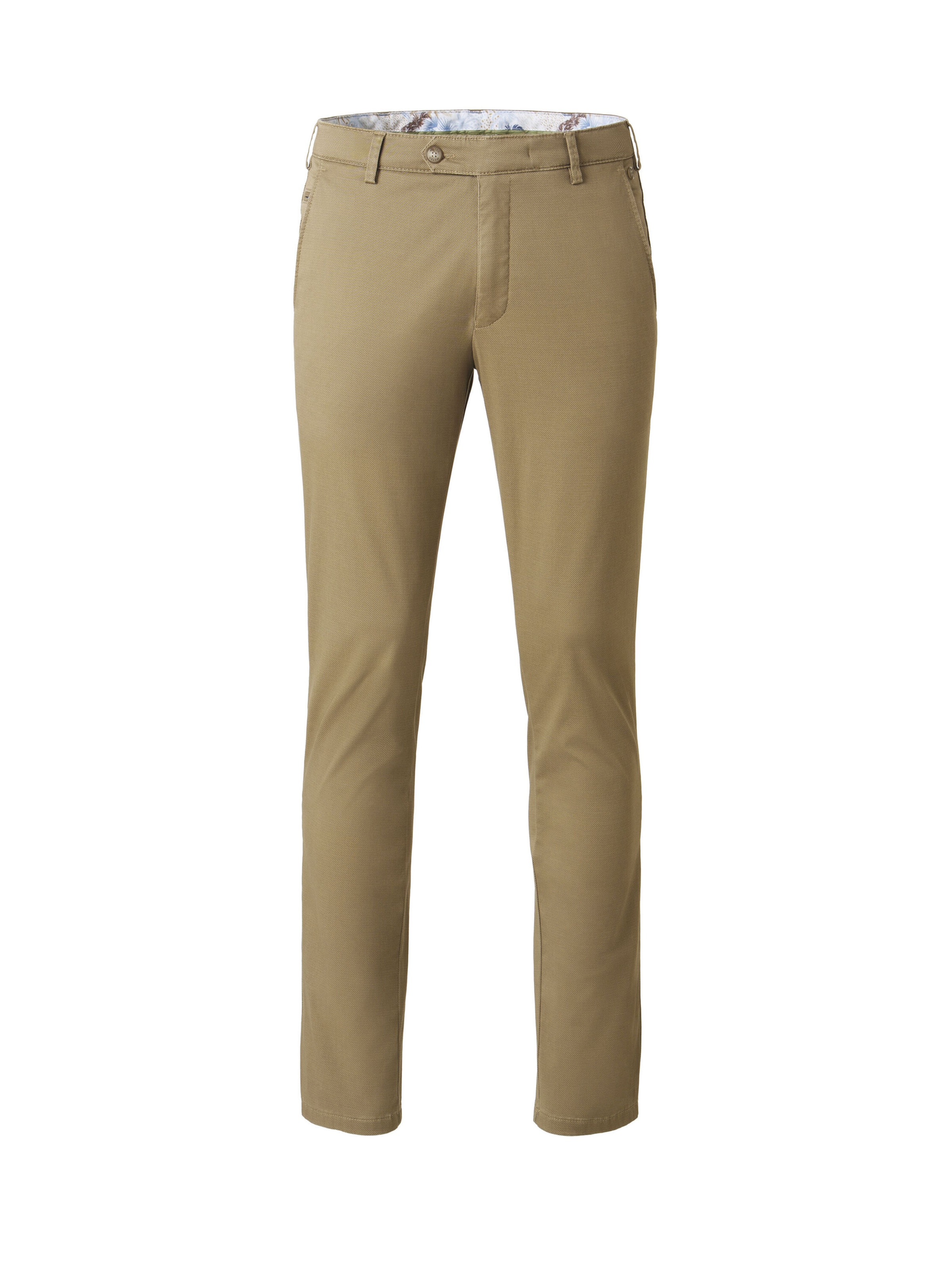 MEYER Regular Chino trousers 'Bonn' in Brown: front
