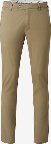 MEYER Regular Chino Pants 'Bonn' in Brown: front