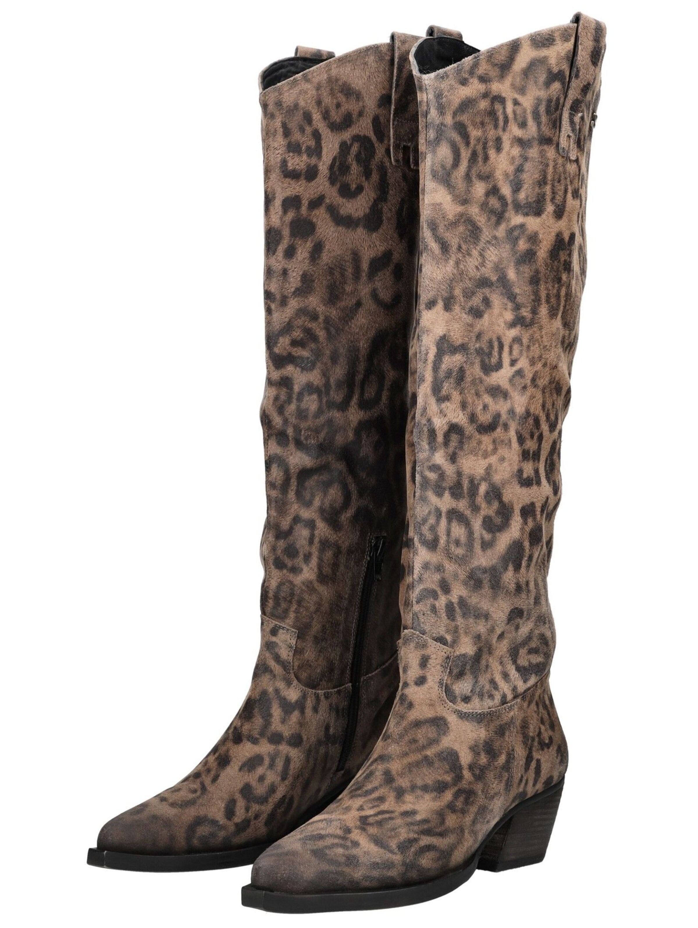 LAZAMANI Cowboy Boots in Brown