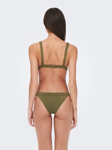 ONLY Triangel Bikini i grøn
