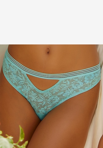 LASCANA Thong in Blue: front