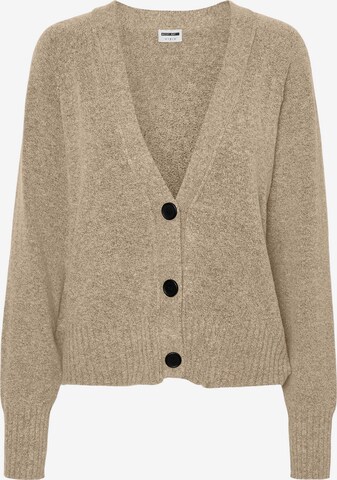 Noisy may Knit Cardigan 'Ian' in Beige: front