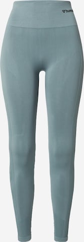 Hummel Спортивные штаны 'Tif' в Зеленый: спереди