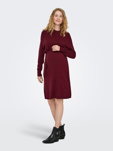 Abito in maglia 'LEVA ' di Only Maternity in rosso