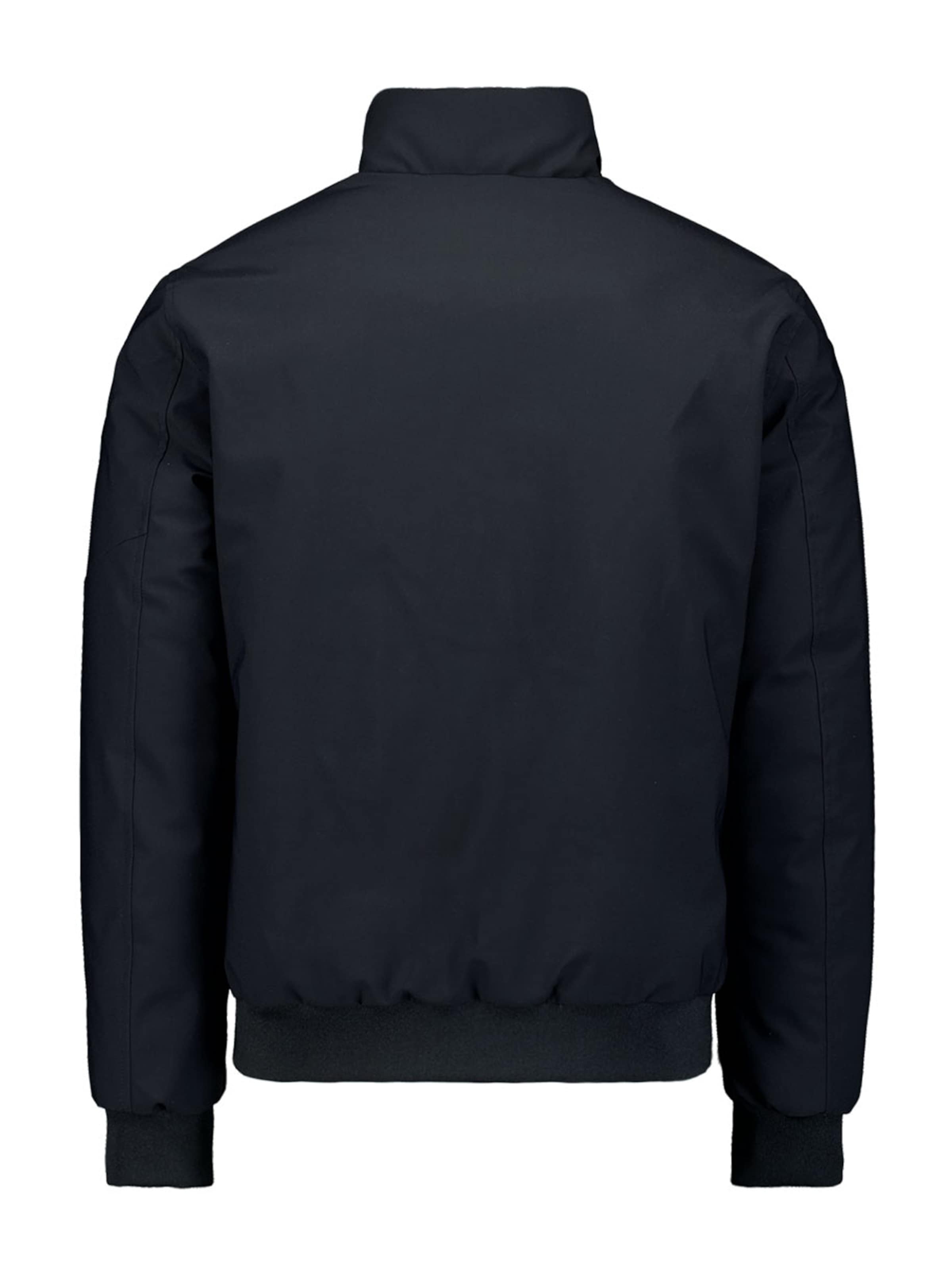 No Excess Between-Season Jacket in Blue: back