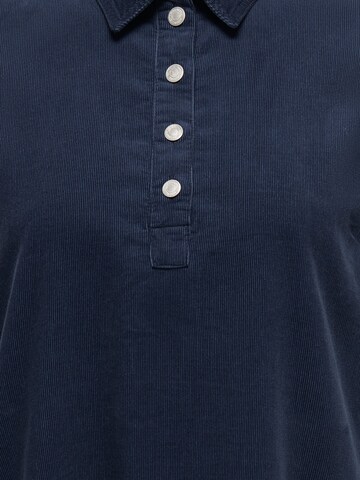 ONLY Carmakoma - Vestido camisero 'CARGry-Nessa' en azul