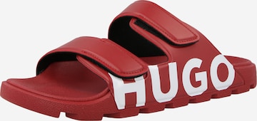 Zoccoletto 'Evander' di HUGO in rosso: frontale