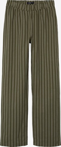 Wide Leg Pantalon NAME IT en vert : devant