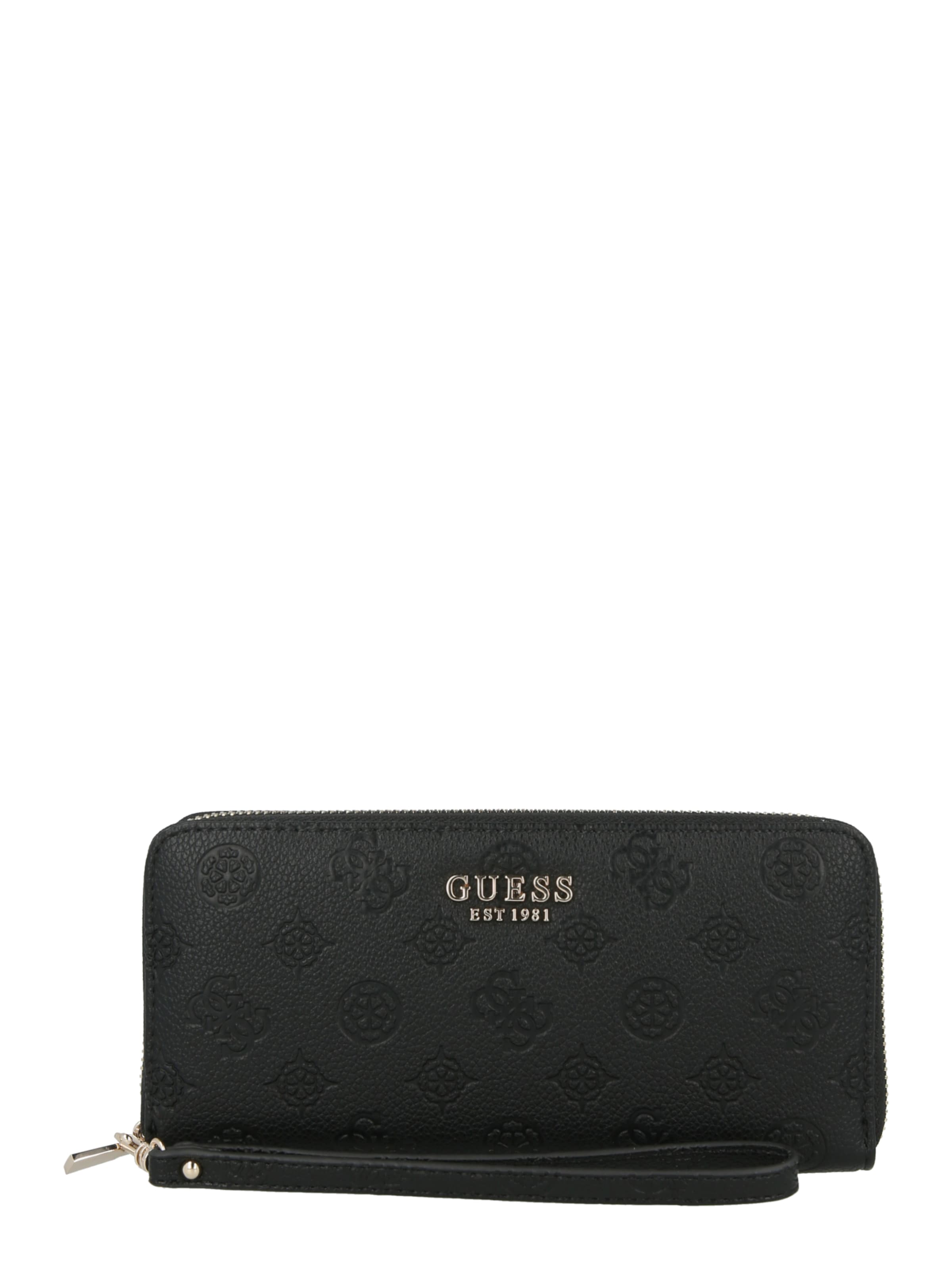 Porte-monnaies 'ELLA' GUESS en noir : devant