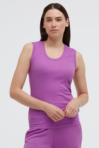 SENSES.THE LABEL Top in Purple: front