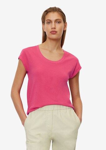 Marc O'Polo Koszulka w kolorze różowy: przód