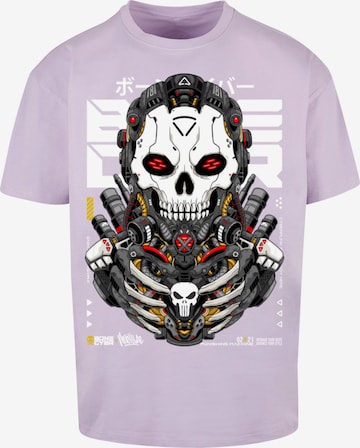 T-Shirt F4NT4STIC en violet : devant