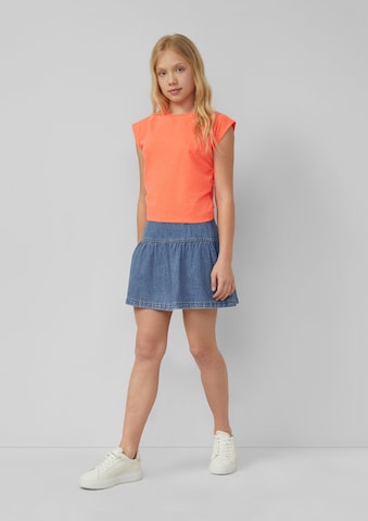 T-Shirt s.Oliver en orange : devant