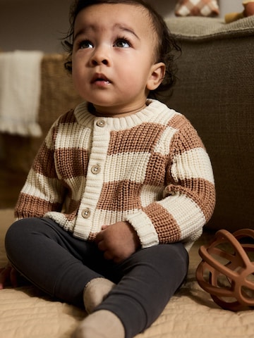 Next Knit cardigan in Beige: front