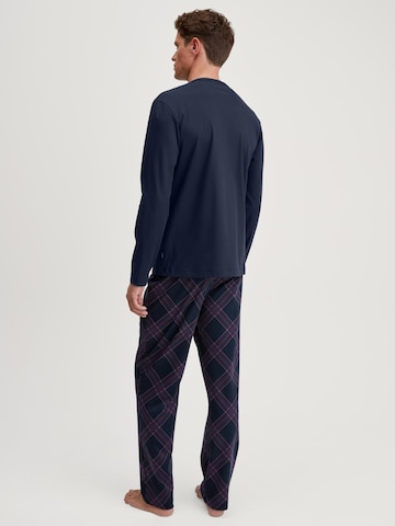 CALIDA Pyjama lang 'Relax Comfy' in Blauw