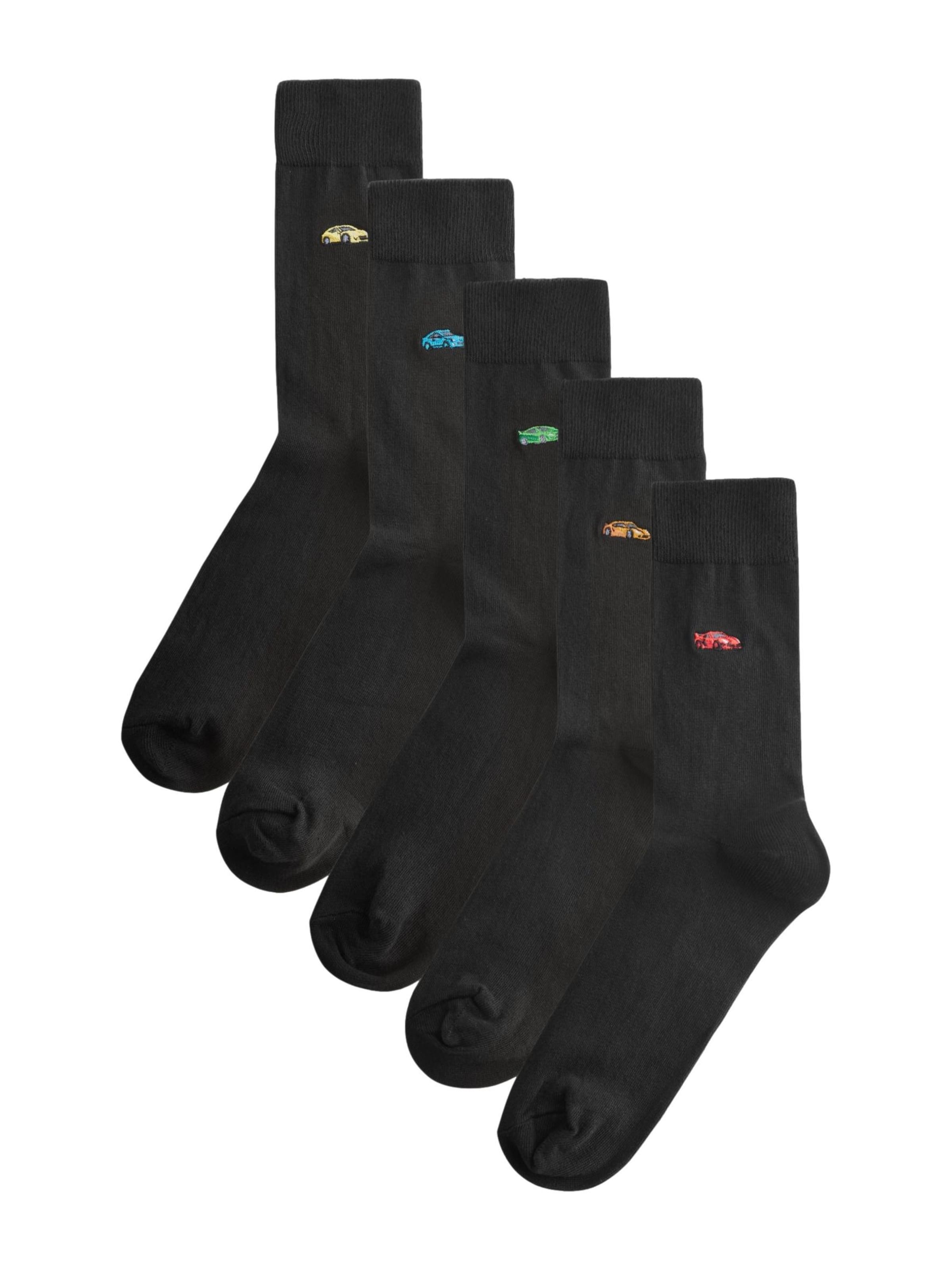 Next - Meias em preto: frente