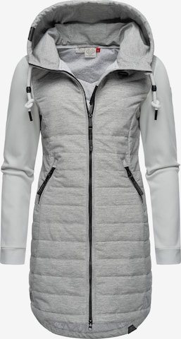 Ragwear Between-Seasons Coat in Grey: front