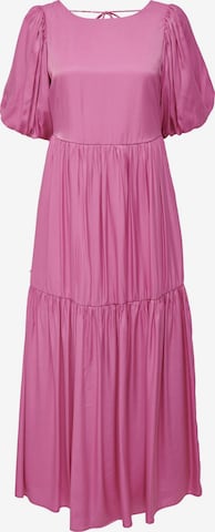 ONLY Платье 'Luna' в Ярко-розовый: спереди