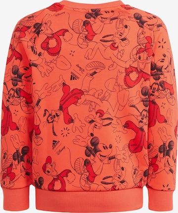 ADIDAS SPORTSWEAR Sweatshirt 'Disney Micky Maus' in Orange