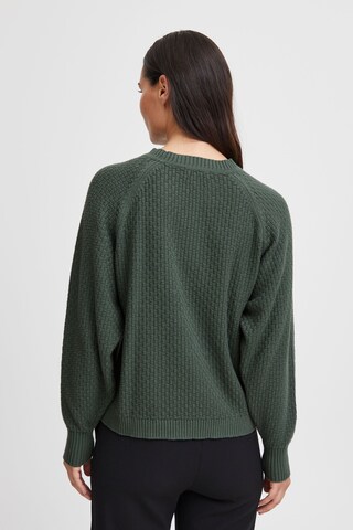 b.young Strickpullover in Grün