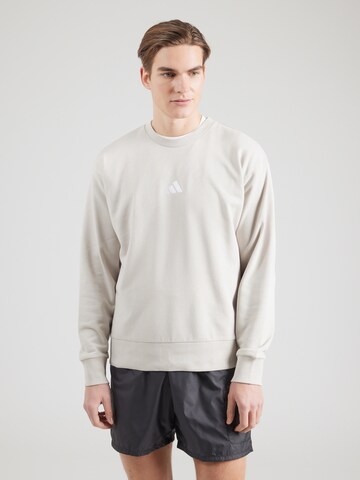 Sweat de sport 'FEELCOZY' ADIDAS SPORTSWEAR en gris : devant