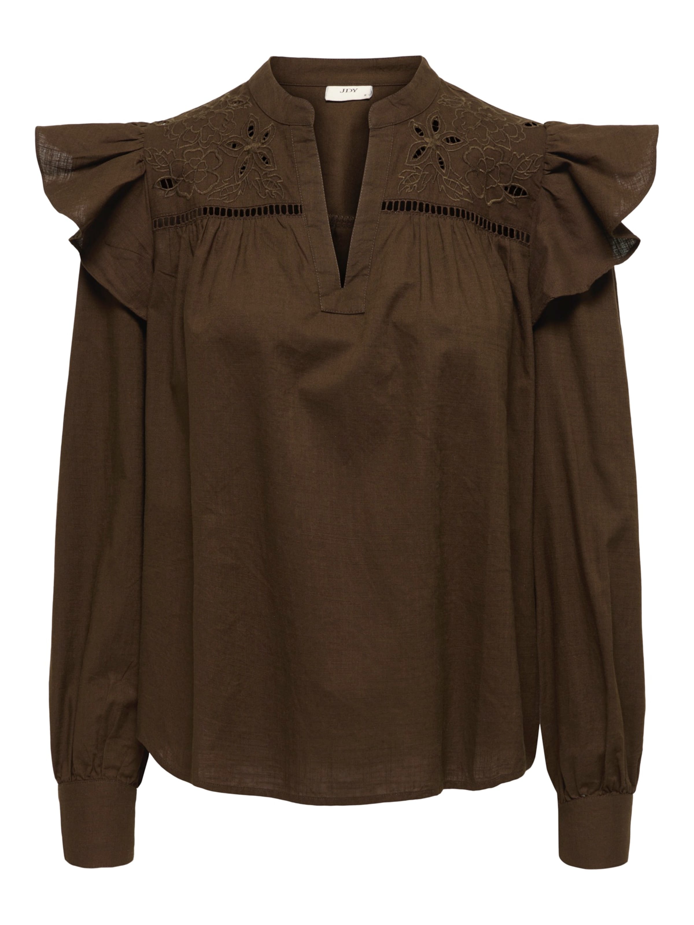 JDY Blouse 'JDYAlba' in Bruin: voorkant