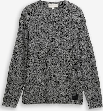 TOM TAILOR DENIM Sweater in Grey: front