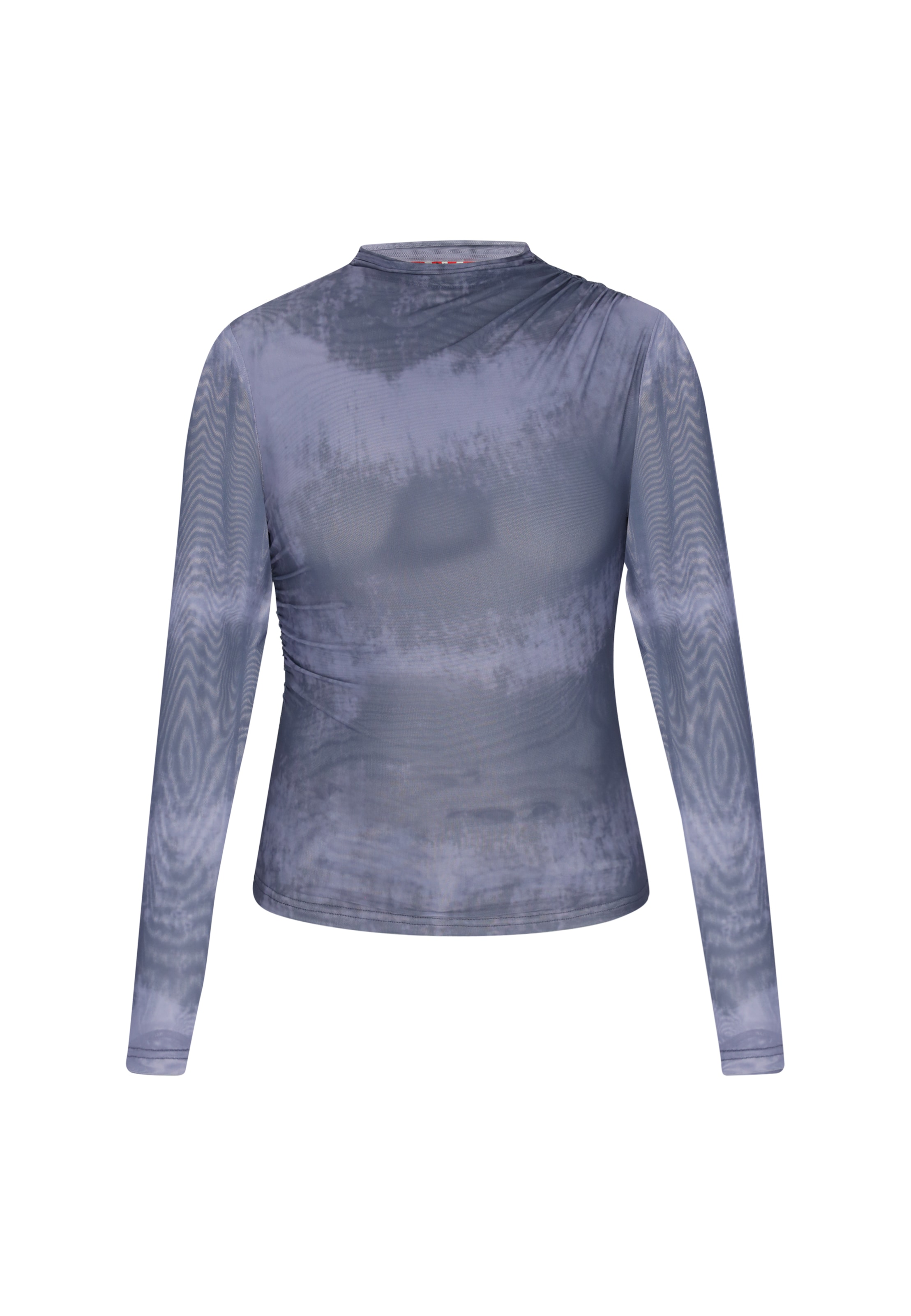 myMo ROCKS Bluse in Grau: Vorderseite