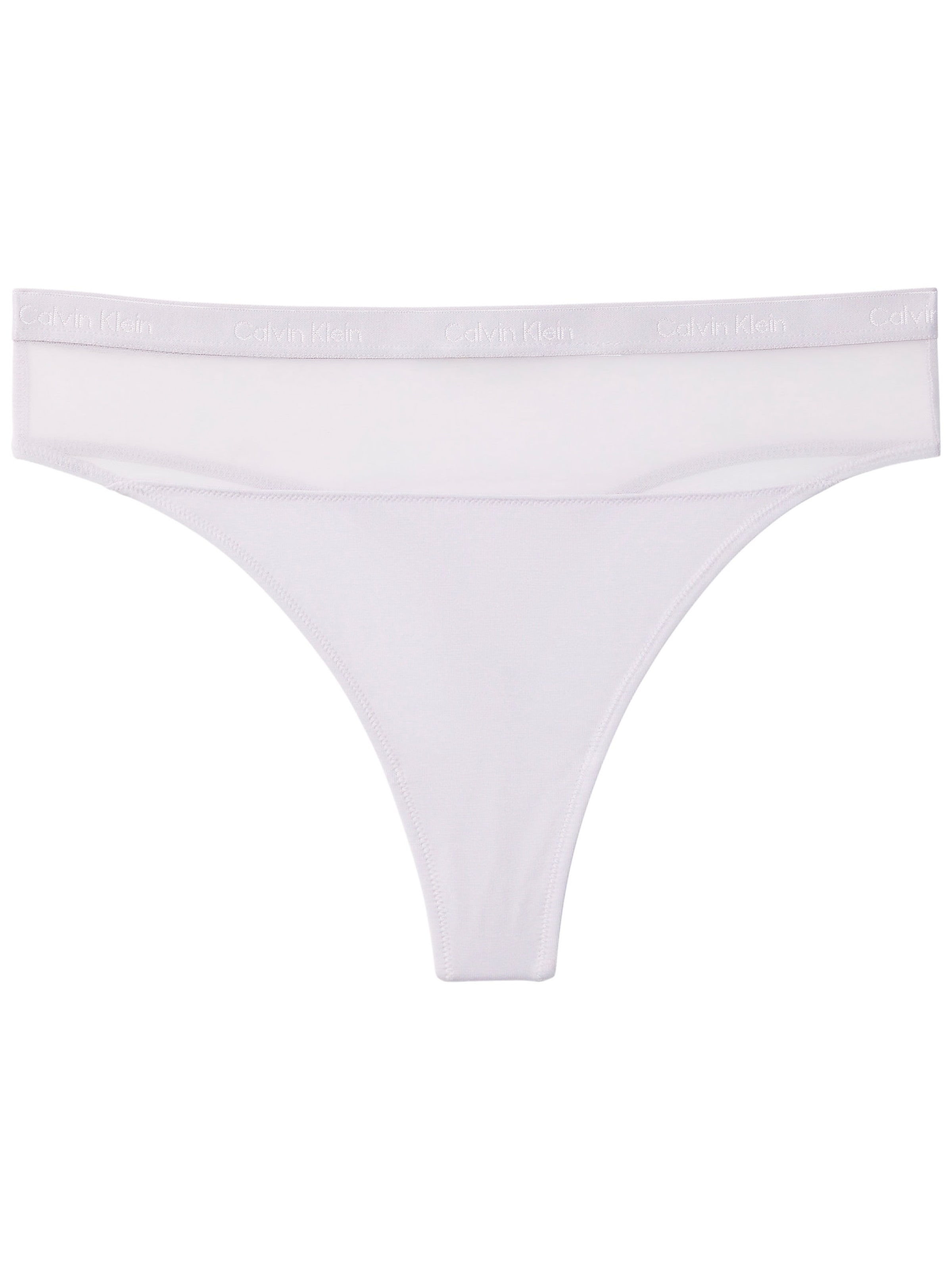 String Calvin Klein en violet : devant