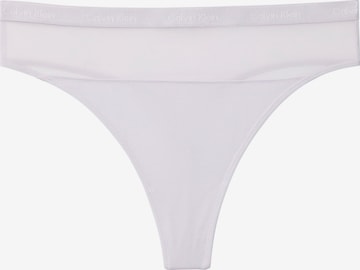 String Calvin Klein en violet : devant