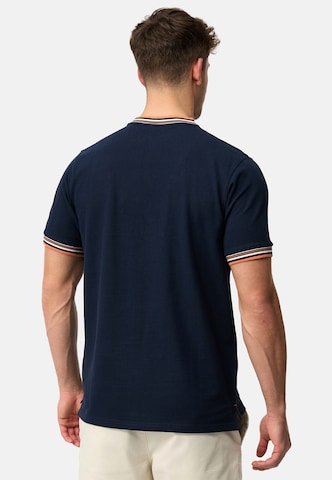 INDICODE JEANS T-Shirt 'Odell ' in Blau