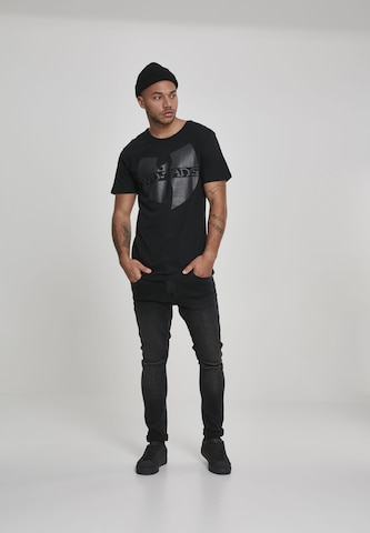 Mister Tee Shirt 'Wu-Wear' in Black