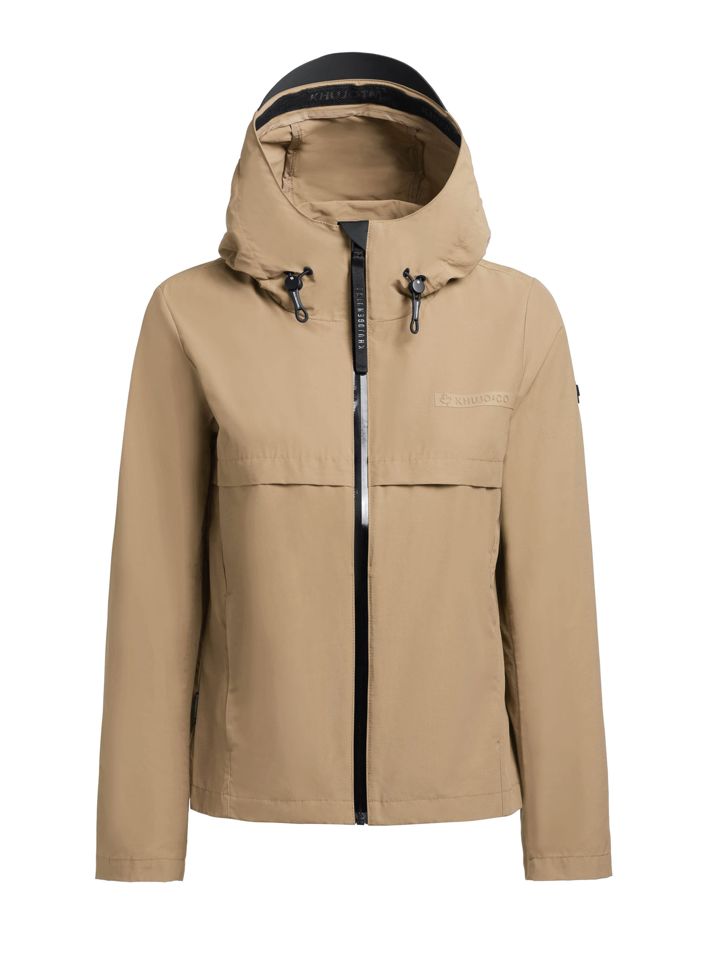khujo Between-season jacket 'TIEMA' in Beige: front