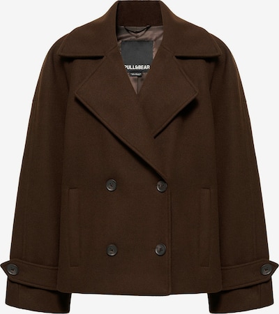 Pull&Bear Přechodný kabát ve velikosti XS - tmavě hnědá, Produkt
