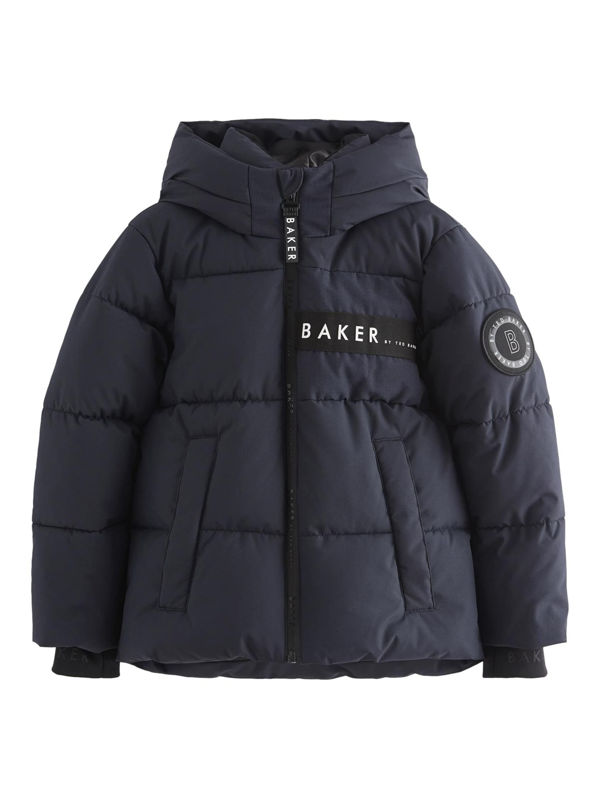 Baker by Ted Baker Зимняя куртка в Синий: спереди
