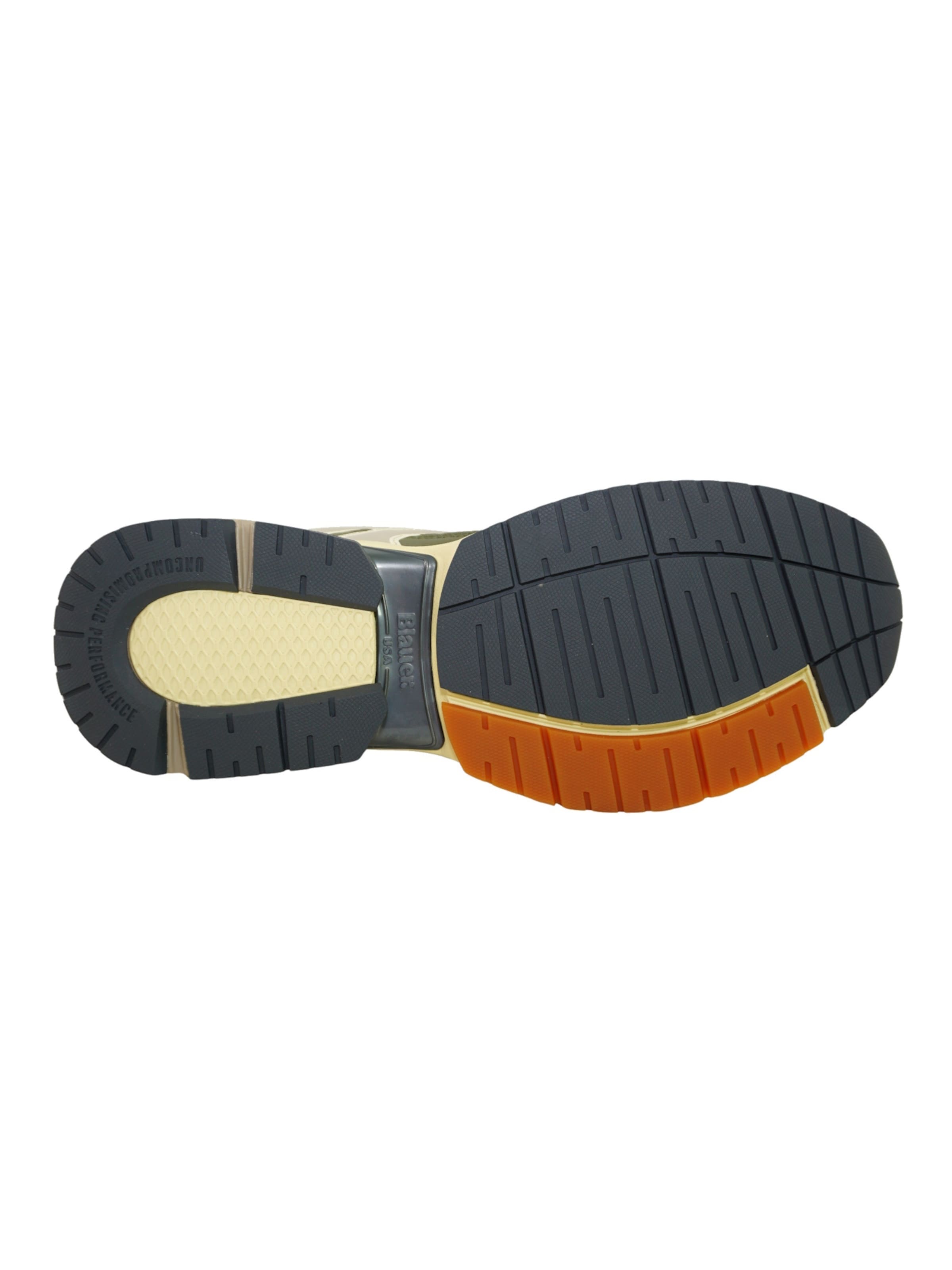 Baskets basses 'Eagle' Blauer.USA en gris