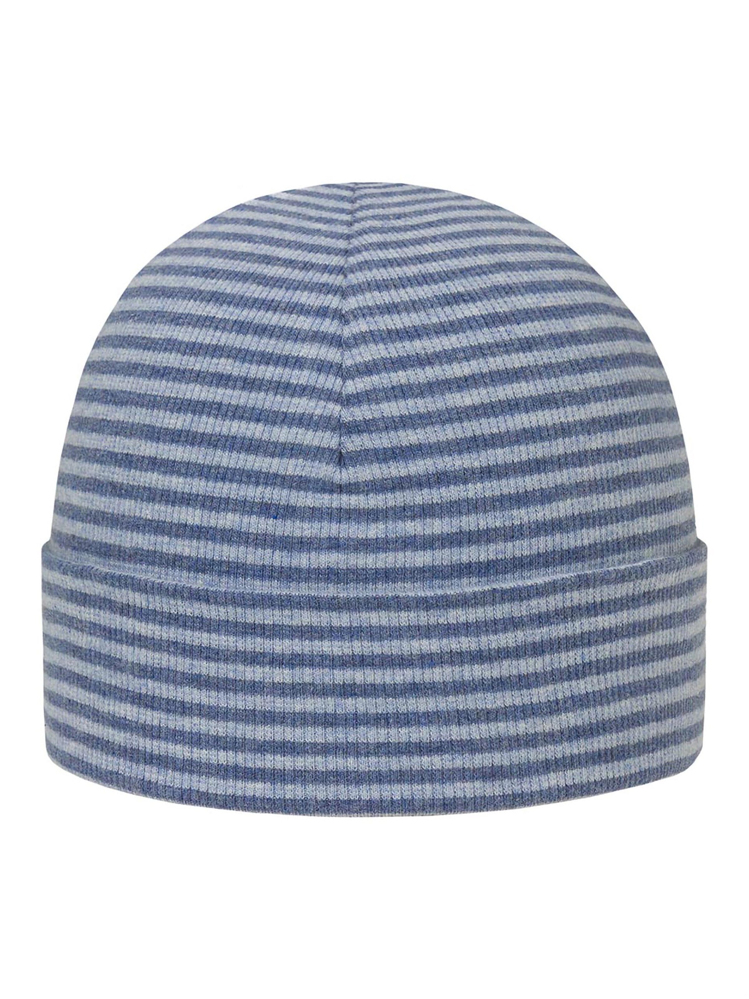 DÖLL Beanie 'Trikot-Topfmütze' in Blue: front