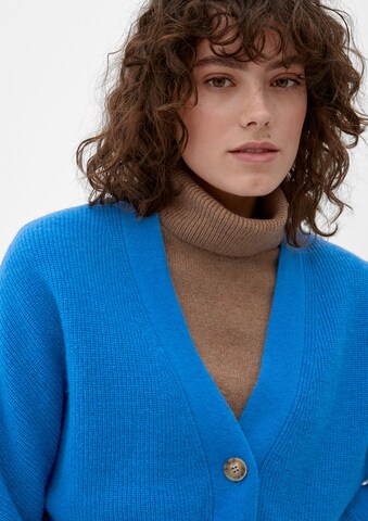 s.Oliver Knit cardigan in Blue