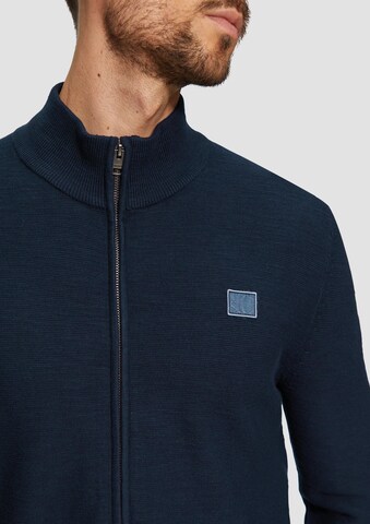 Vestes en maille s.Oliver en bleu