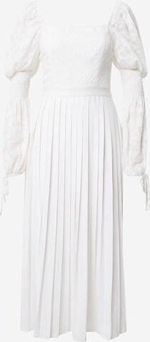 Little Mistress Dress in White: front