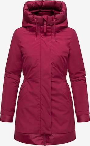 Manteau d’hiver 'Prinzessin 14' NAVAHOO en rouge : devant