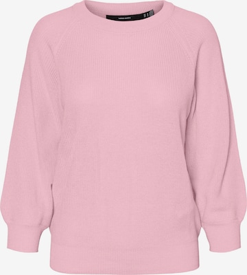 VERO MODA Sweater 'Newlex Sun' in Pink: front