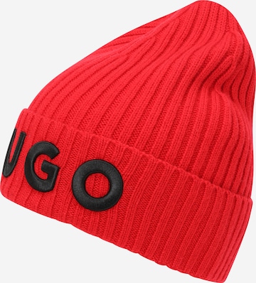 HUGO Müts 'X565-6', värv punane: eest vaates