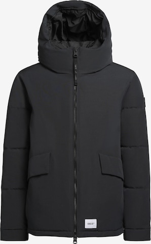 khujo Winterjacke 'Gero-YM' in Schwarz: Vorderseite