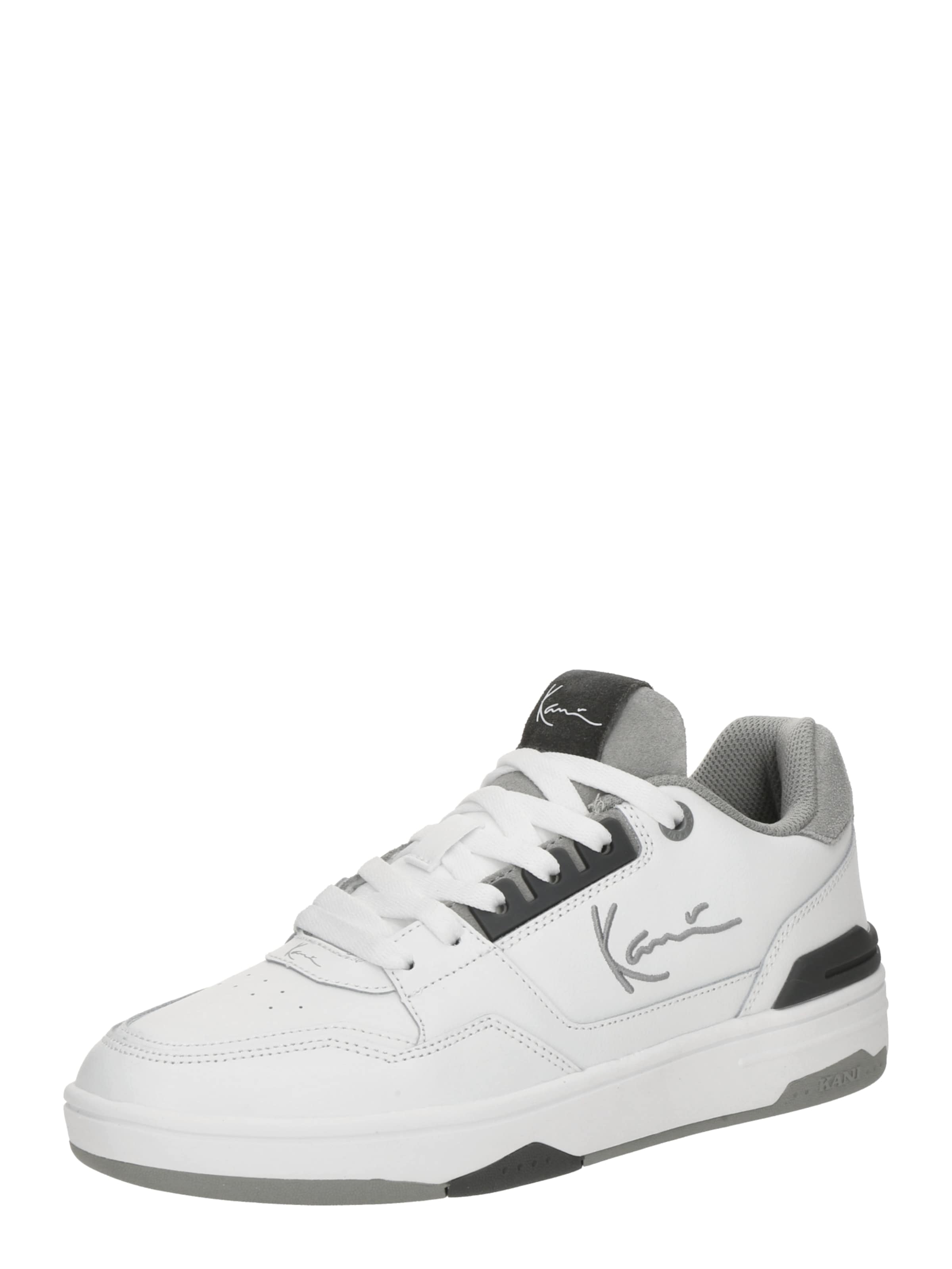 Baskets basses Karl Kani en blanc : devant