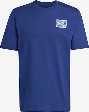 ADIDAS SPORTSWEAR Performance Shirt in Blue: front