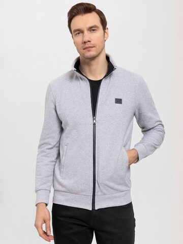 Antioch - Sudadera con cremallera en gris